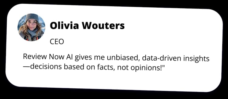 Unbiased Data-Driven Reviews