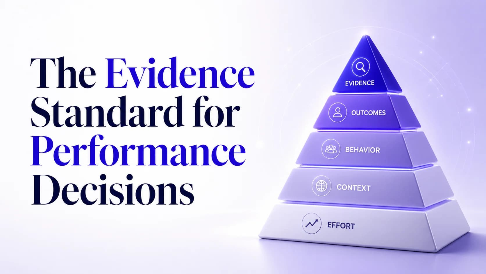The Evidence Standard for Performance Decisions