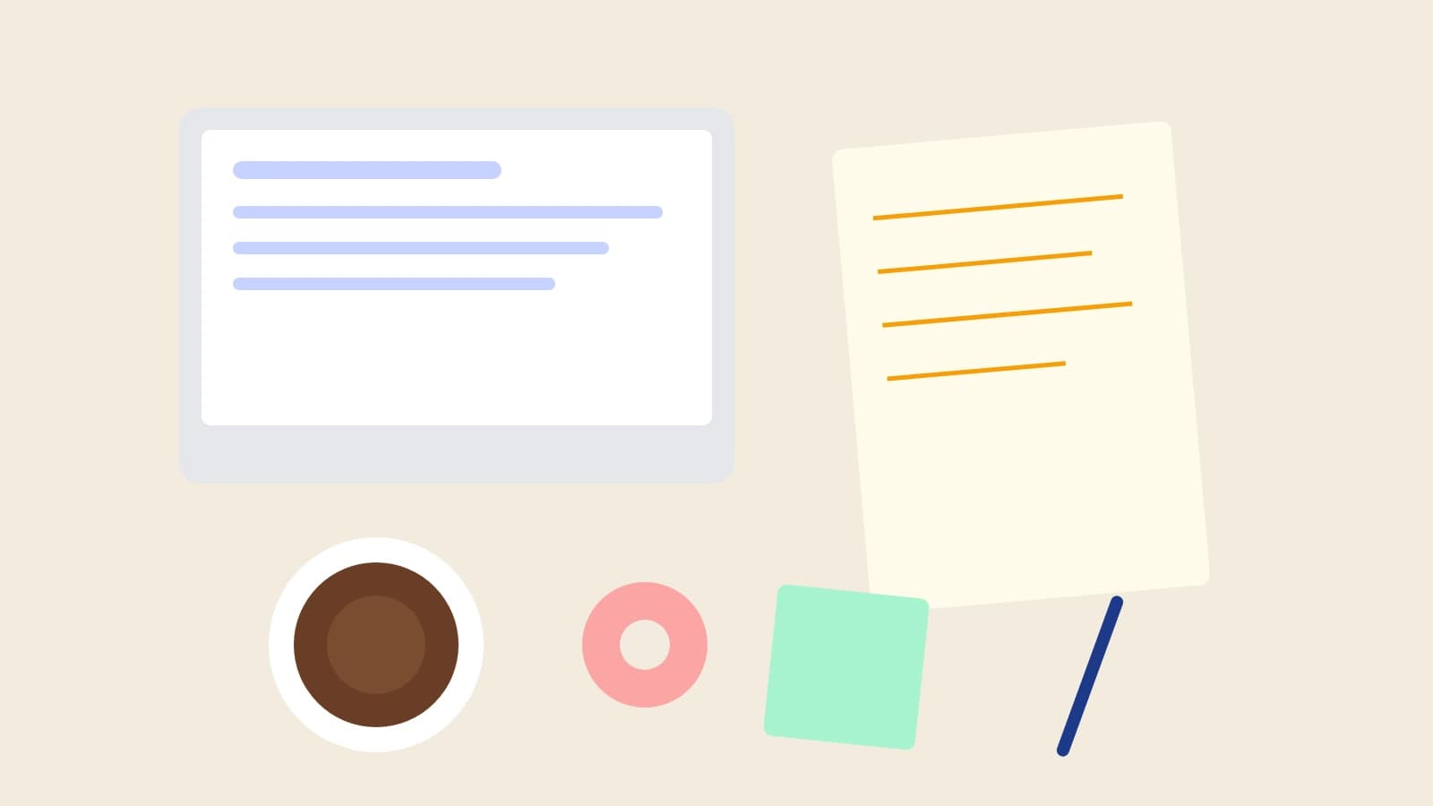 Abstract illustration of several tool categories feeding into one shared view of team retention signals
